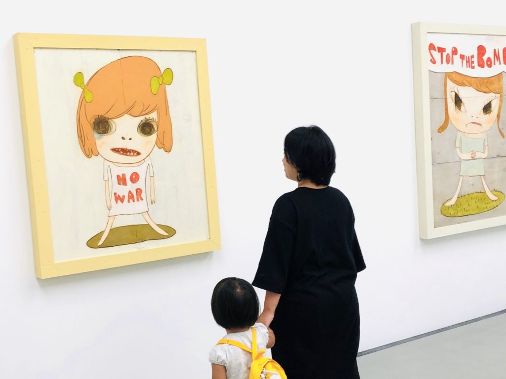奈良美智さんの美術館 N S Yardを楽しむ ゆるくパパ Yuruku Papa 暮らしと子どもとアートのブログ